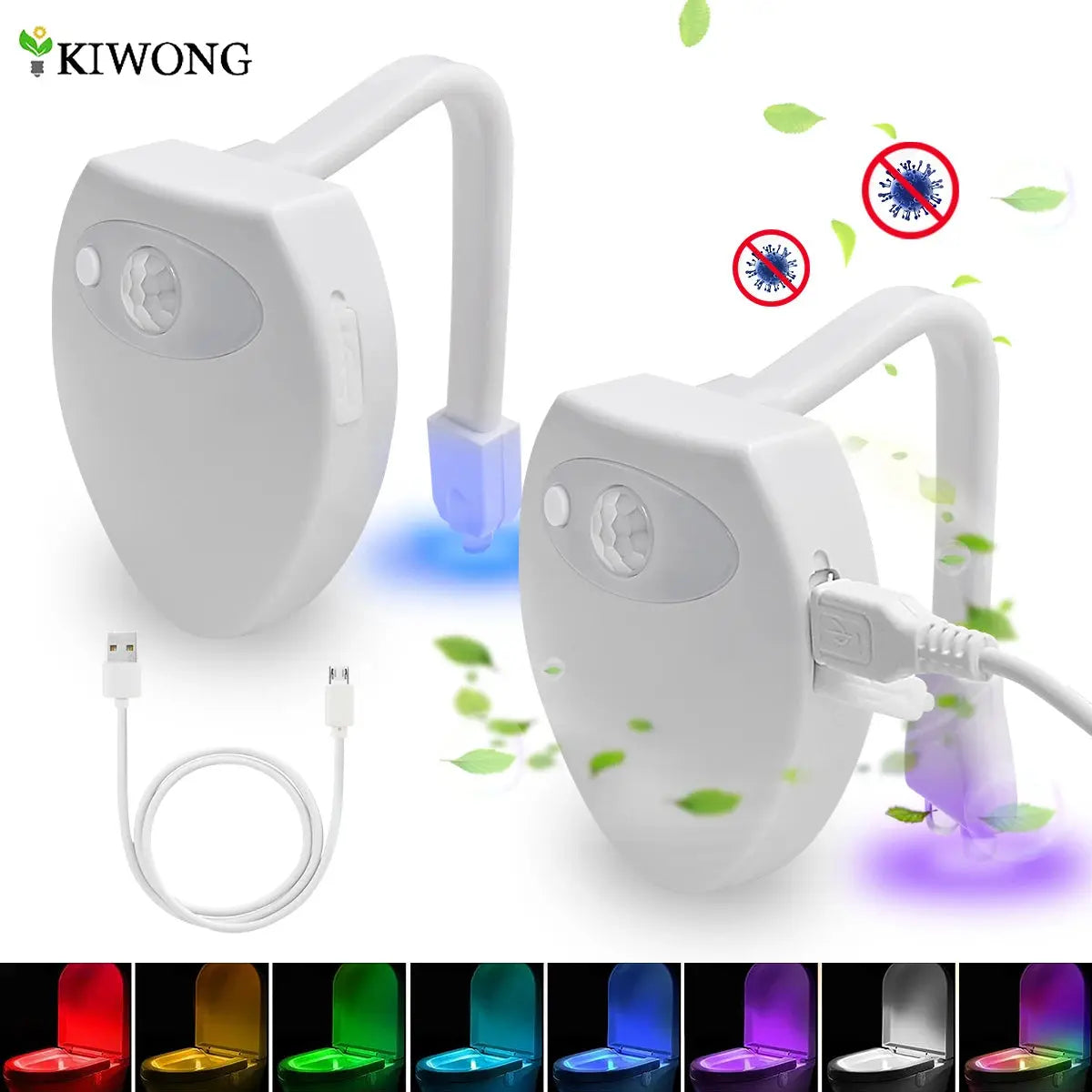 Toilet Night Light With Motion Sensor Activated LED Shopify Store