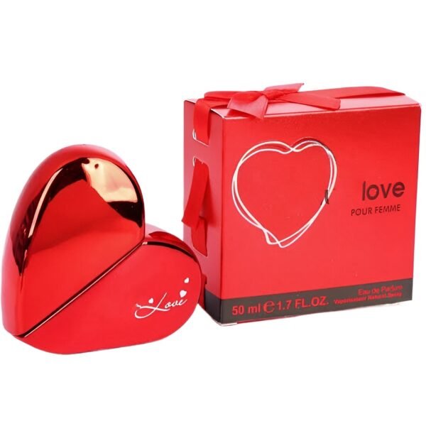 Mutual Love Perfume For Women ? Heart Shape Bottle EDP 50 ML