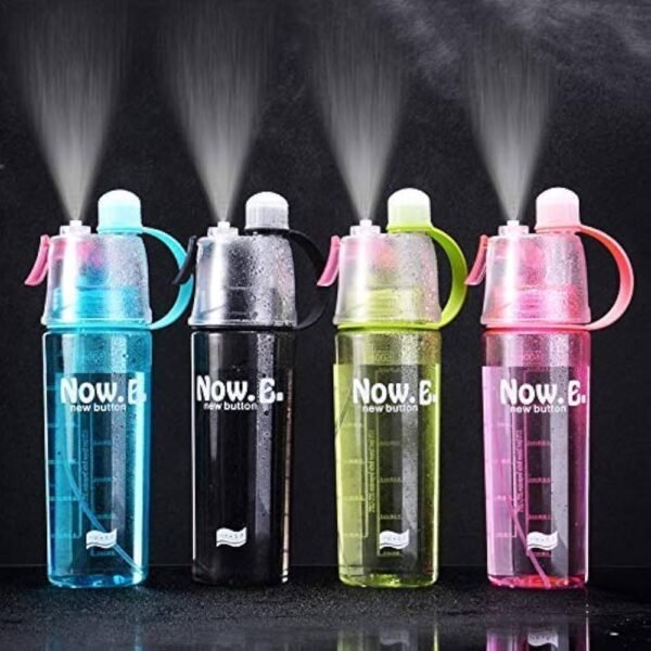 spray water bottle HydraMist Pro ? Ultra-fine mist spray for skincare, cleaning, or gardening. GlowSpritz ? Gentle hydration with a stylish touch for everyday refreshment -500ml (Random Color)