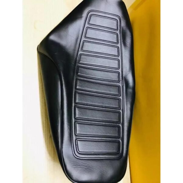 Motor Bike Comfortable Seat Cover Black For CG 125 Bike | Best Quality Seat Cover For CG-125 Motorcycle ( Random Design )