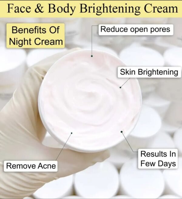 The Health Healer Night Cream ? Best Quality Night Cream Seal Packed | Health Healer Night Cream | Cream | Cream For Skin - Night Cream | Brightening Cream | Cream For Remove Acne - 60 gram