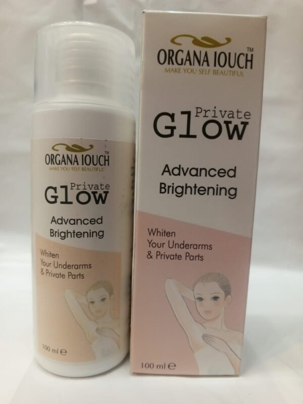 Organa Touch Fresh & Natural Underarm Whitening Cream Private Glow ( Advanced Brightening )
