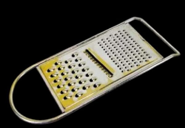 Stainless Steel Kadu Kash Grater ? Multi-Purpose Vegetable, Fruit, and Nut Cutter, Chopper & Peeler