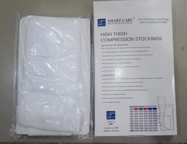 Smart Care High Thigh Compression Stockings ? Medical-Grade Support for Blood Circulation, Varicose Veins & Swelling Relief