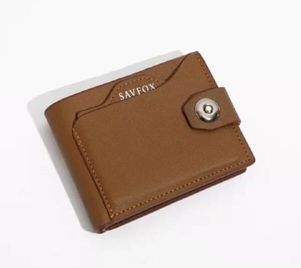 Savfox PU Leather Outlet Pocket Card Holder Wallet for Men ? Slim, Stylish & Durable - Stylish Wallets For Men