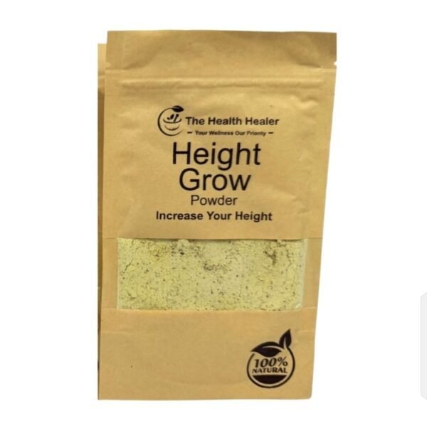 The Health Healer Height Grow Powder ? 100% Natural Height Increase Supplement (100 Grams)