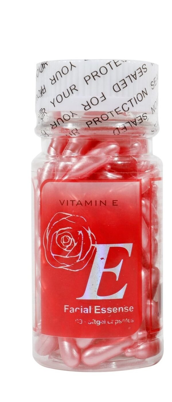 Pack Of 90 Essence of Facial Skincare ? Vitamin E Skin Care Facial Capsules | Nourishing, Hydrating, Anti-Aging & Skin Protection Formula