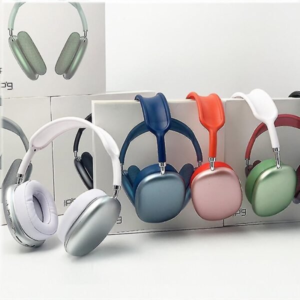 P9 Wireless Bluetooth Headphones Adjustable Over-The-Ear Stereo Headset | Best Quality Wireless Headphones (Random Color)