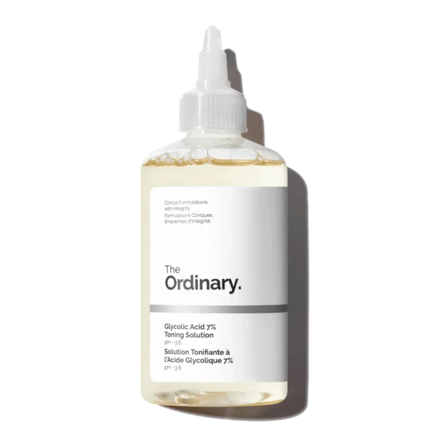 The Ordinary Glycolic Acid 7% Toning Solution ? Exfoliating Face Toner for Radiant Skin, Removes Dead Skin Cells, Brightens & Smoothens, 240ml