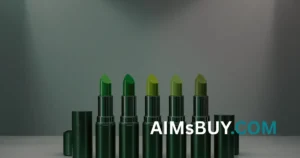 Green Colour-Changing Lipstick Set